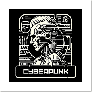 Cyberpunk Logo Posters and Art